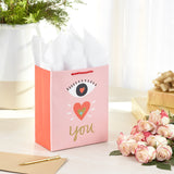 Hallmark 9.6" Eye Heart You Valentine's Day Gift Bag
