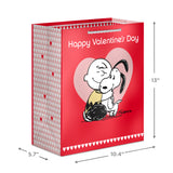 Hallmark 13" Peanuts® Charlie Brown & Snoopy Valentine's Day Gift Bag