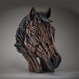 Horse Bust Edge Sculpture
