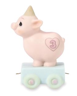 Precious Moments Heaven Bless Your Special Day Age 3 Figurine